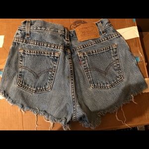 Levi Strauss Denim Shorts
